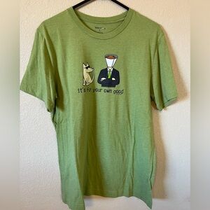 NWOT Teddy the Dog Women's Shirt "It's fur your own good", Size L